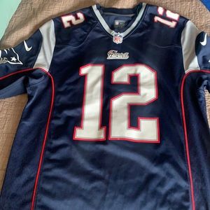Men’s Patriots Nike jersey Sz m Tom Brady #12